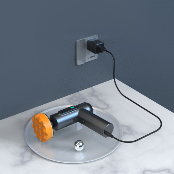 Машинка для полірування авто та вдома акумуляторна з насадками