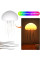 Ночник светильник Медуза с RGB подсветкой и подвижными щупальцами LED