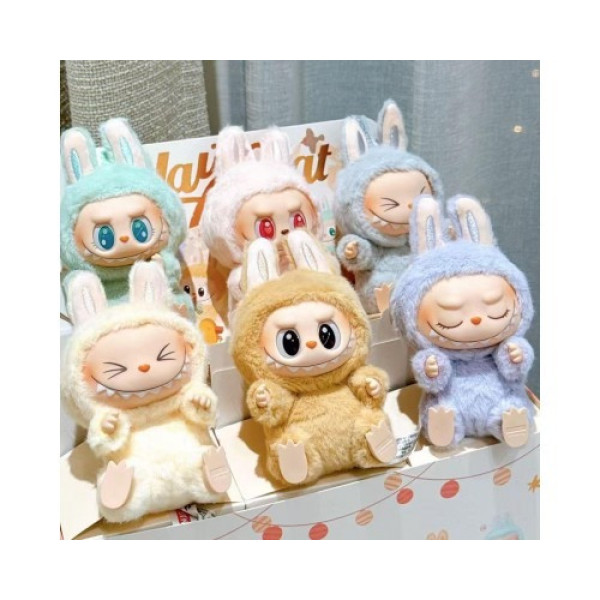 Колекційний брелок Labubu Монстри Pop Mart 15 см плюшева іграшка