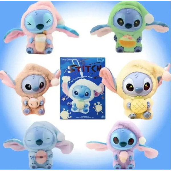 Іграшка-брелок Labubu Стіч 16 см для дітей і аксесуарів