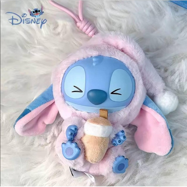 Брелок-игрушка Labubu Стич 16 см из плюша для детей и аксессуаров