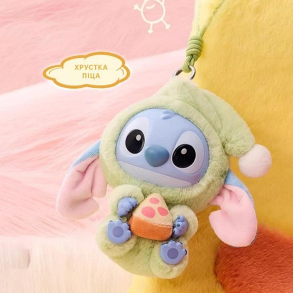 Іграшка-брелок Labubu Стіч 16 см для дітей і аксесуарів