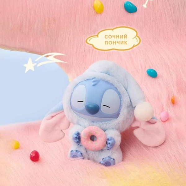 Іграшка-брелок Labubu Стіч 16 см для дітей і аксесуарів