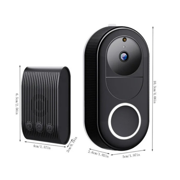 Бездротовий відеодомофон з Full HD камерою і нічним режимом