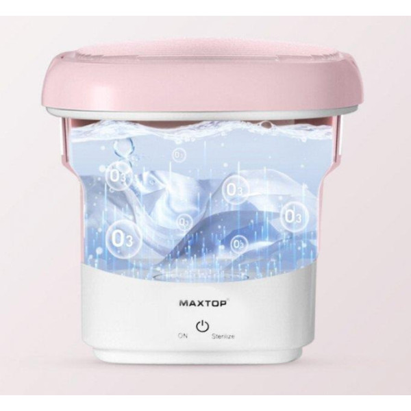 Міні пральна машина Maxtop 7399 складана 2 в 1 для делікатного прання силіконова