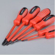 Комплект діелектричних викруток 7 шт. у зручному чохлі Screwdriver Set