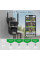 Уличная IP-камера Icsee XM77 с Wi-Fi и тремя объективами 12 МП для круглосуточного видеонаблюдения
