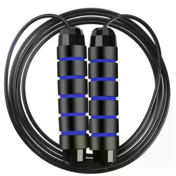 Професійна скакалка Bambi SK221506 для тренувань чорно-синя