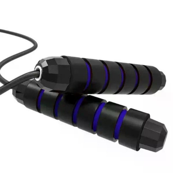 Професійна скакалка Bambi SK221506 для тренувань чорно-синя