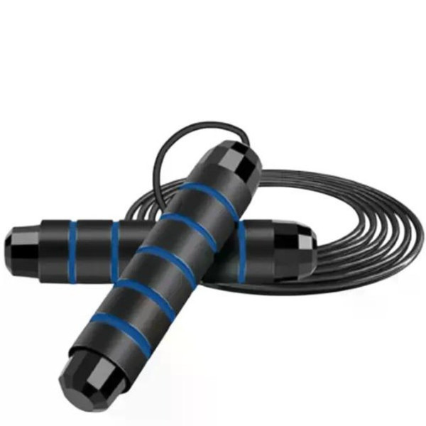 Професійна скакалка Bambi SK221506 для тренувань чорно-синя