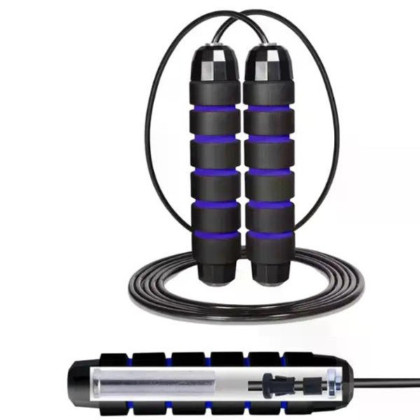 Професійна скакалка Bambi SK221506 для тренувань чорно-синя