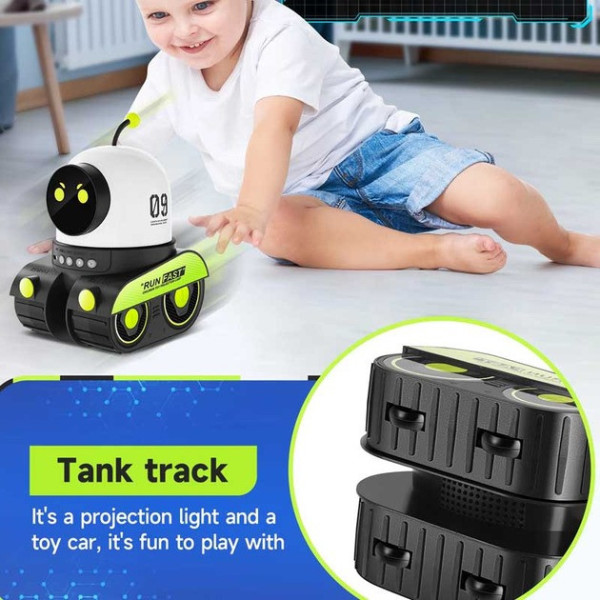 Обертовий нічник Droid WH-E03 з ефектом проєкції та Bluetooth