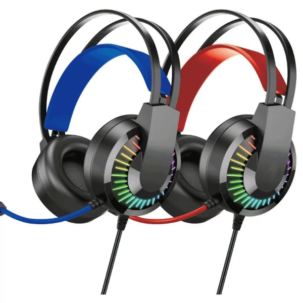 Ігрові навушники IMS-E1008 з USB і 3.5 мм роз'ємом чорні