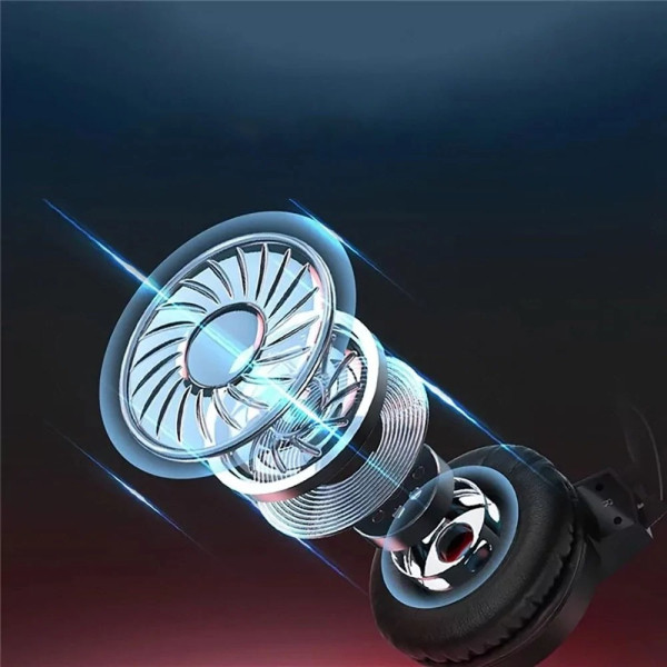 Ігрові навушники IMS-E1008 з USB і 3.5 мм роз'ємом чорні