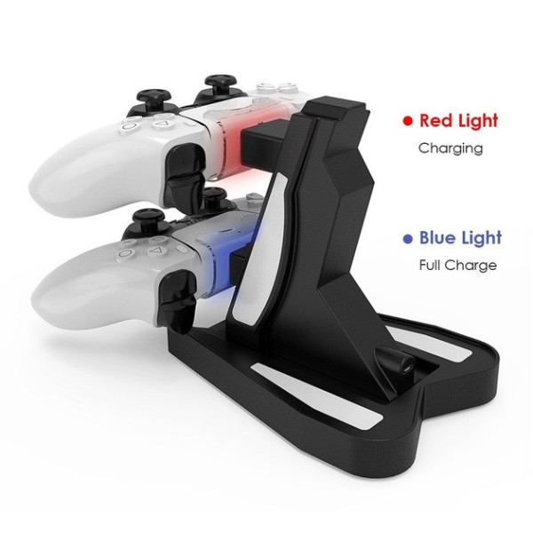 Док-станція DualSense для одночасного заряджання двох геймпадів