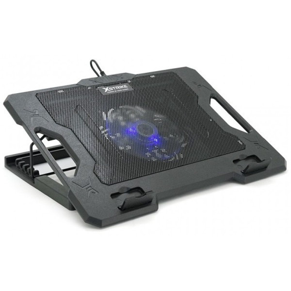 Підставка XSTRIKE XS-33 для ноутбука з підсвіткою й охолодженням