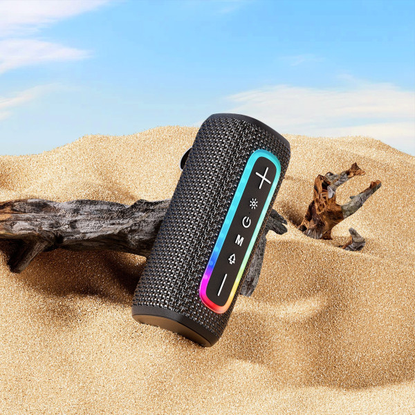 Бездротова колонка IMS-S1041 з подвійним динаміком і підсвіткою