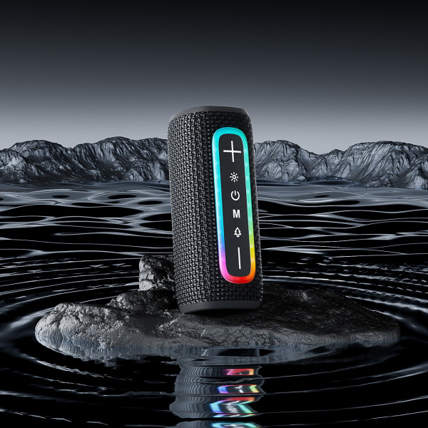 Бездротова колонка IMS-S1041 з подвійним динаміком і підсвіткою