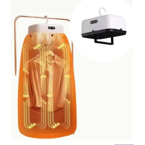 Сушарка AND XL-1064 електрична з гарячим повітрям для одягу вдома та на дачі