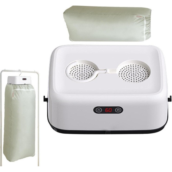 Сушарка AND XL-1064 електрична з гарячим повітрям для одягу вдома та на дачі