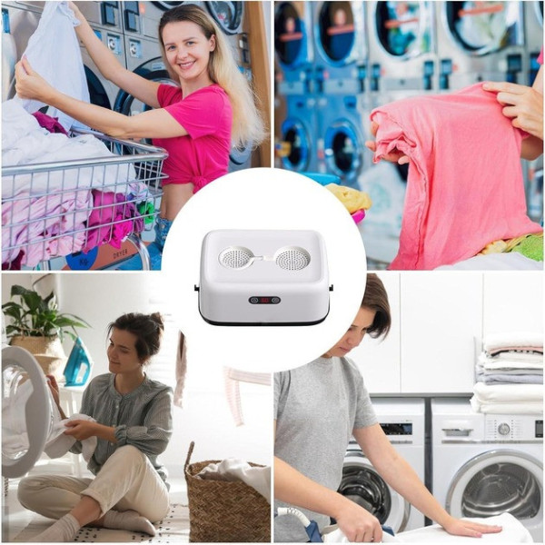 Сушарка AND XL-1064 електрична з гарячим повітрям для одягу вдома та на дачі