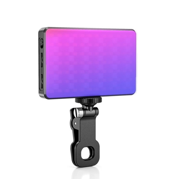 Прищіпка з RGB лампою AND 5265 для відео та стримінгу з обертанням і регулюванням яскравості