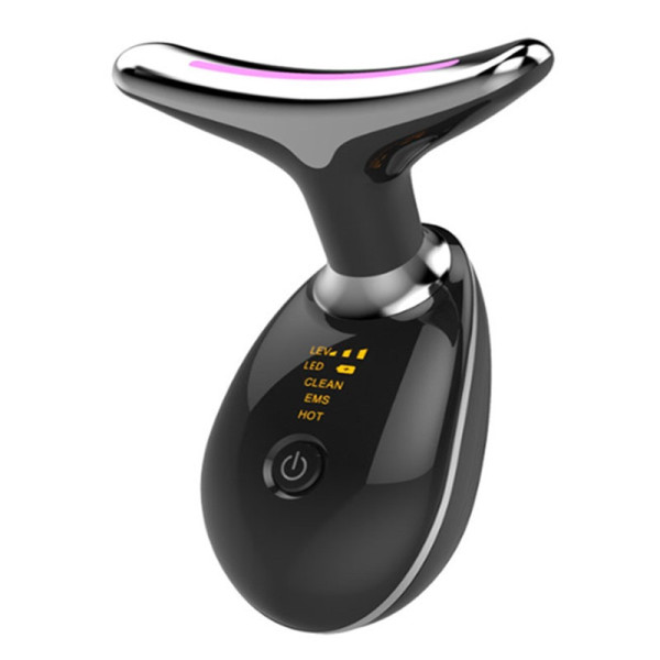 Пристрій для догляду за шкірою AND XL-858 ES-1081 масажер для шиї та обличчя з мікрострумами