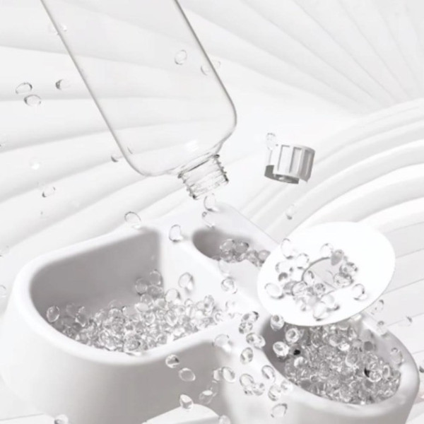 Миска для тварин AND LY-622 2 в 1 з автопоїлкою та підставкою, 450 мл