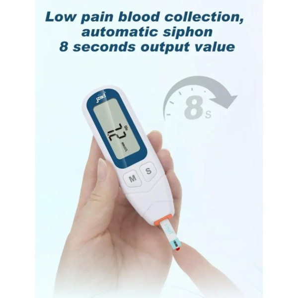 Глюкометр AND 5315 з точним вимірюванням рівня глюкози JZIKI JZK-206
