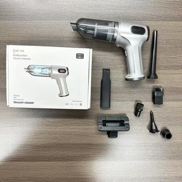 Бездротовий пилосос AND XL-1463 для авто, портативний із насадками для чищення