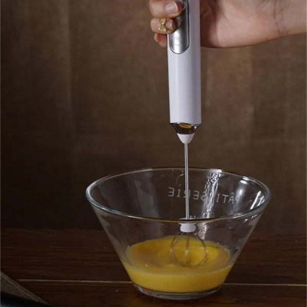 Портативный ручной миксер-капучинатор EGG BEATER с USB и беспроводным вспенивателем для кофе и коктейлей