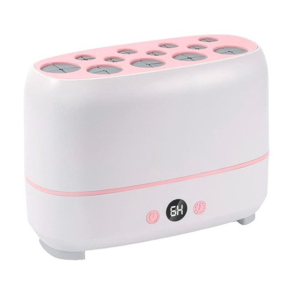 Сушарка для макіяжних пензлів AND LY-610 електрична, 12 отворів, професійна