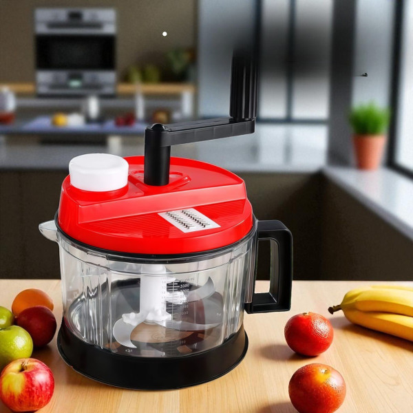 Овочерізка BIG MAC AND LY-974 з ручним приводом і набором лез для кухні