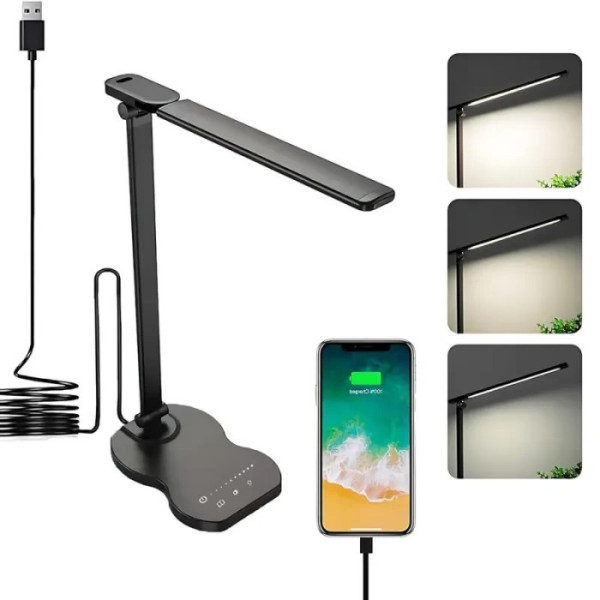 Лампа-гітара настільна AND HA-85 з бездротовим заряджанням і світлодіодним освітленням