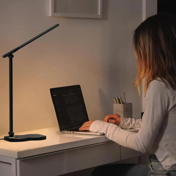 Лампа-гітара настільна AND HA-85 з бездротовим заряджанням і світлодіодним освітленням