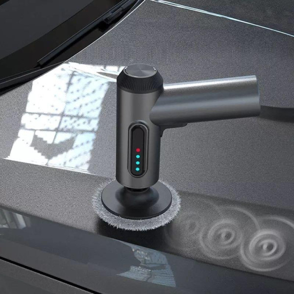 Акумуляторна полірувальна машинка для авто AND LY-987 з 3 дисками USB