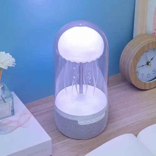 Нічник із колонкою «Медуза» AND 5349 Bluetooth, підсвітка й акумулятор MAX-113