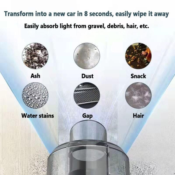 Бездротовий ручний автомобільний пилосос AND XL-1452 з фільтром HEPA