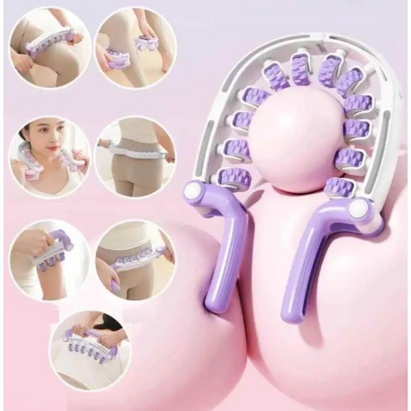 Ручний масажер AND 1391 роликовий для масажу ніг і всього тіла