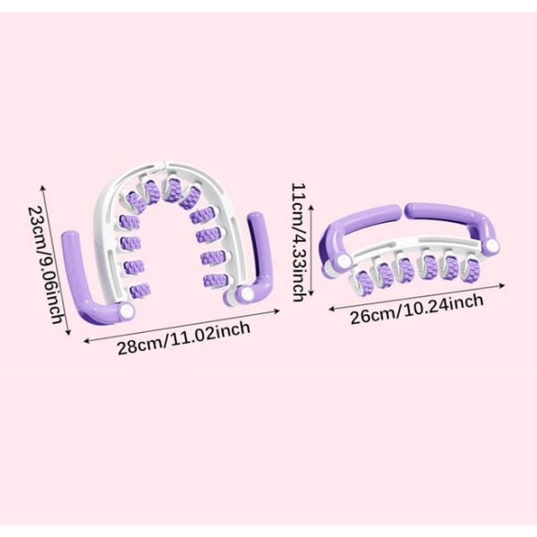 Ручний масажер AND 1391 роликовий для масажу ніг і всього тіла