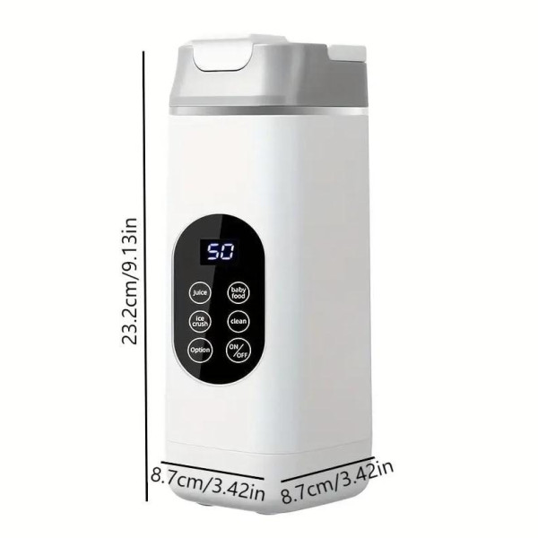 Портативний блендер AND1323 з акумулятором і 4 режимами, 420 мл