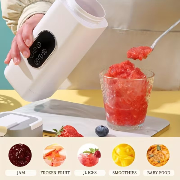 Портативний блендер AND1323 з акумулятором і 4 режимами, 420 мл