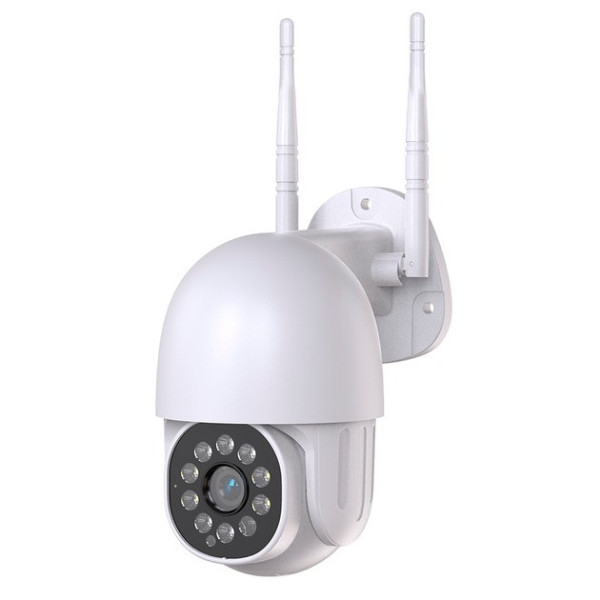 Уличная IP-камера PTZ Wi-Fi с поворотом 360° и аудио, модель AND V5 с ИК и LED подсветкой