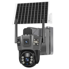 Вулична Solar 4G PTZ камера 6 МП з автономним живленням TP18 чорна