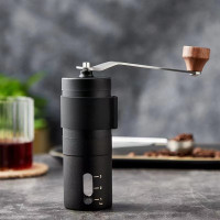 Млин для кави з керамічними жорнами, електричний Coffee Grinder AND LY-957, чорний