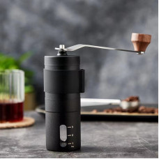 Млин для кави з керамічними жорнами, електричний Coffee Grinder AND LY-957, чорний