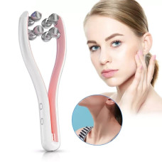 Механічний роликовий масажер для лімфодренажу обличчя Y-подібний AND XL-1314
