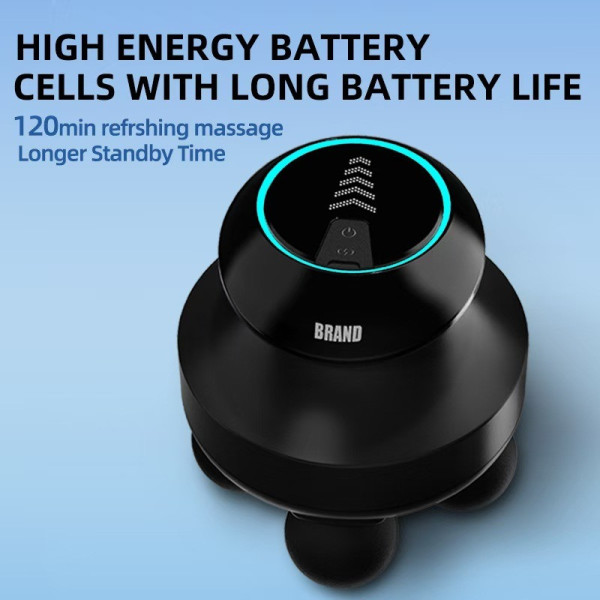 Акумуляторний масажер голови з глибоким вібраційним масажем AND LY-883