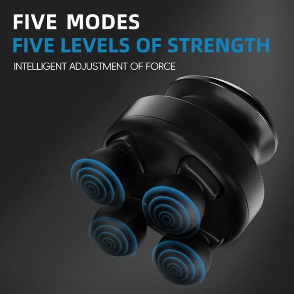 Акумуляторний масажер голови з глибоким вібраційним масажем AND LY-883