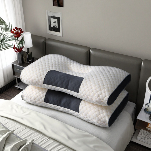 Анатомічна подушка для сну Casual Pillow01, підтримка шиї та хребта, гіпоалергенна